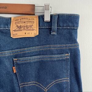 Levi’s | Men’s Vintage Orange Tab Denim Jeans 517 W 40 X L 30 Dark Wash Straight